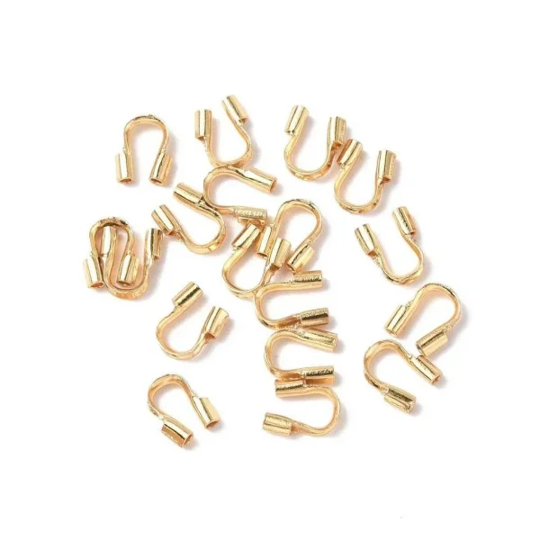 304 stainless steel 18k gold plated wire guardian protector | pelindung kawat gelang kalung