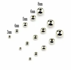 304 stainless steel round beads | manik stainless bulat