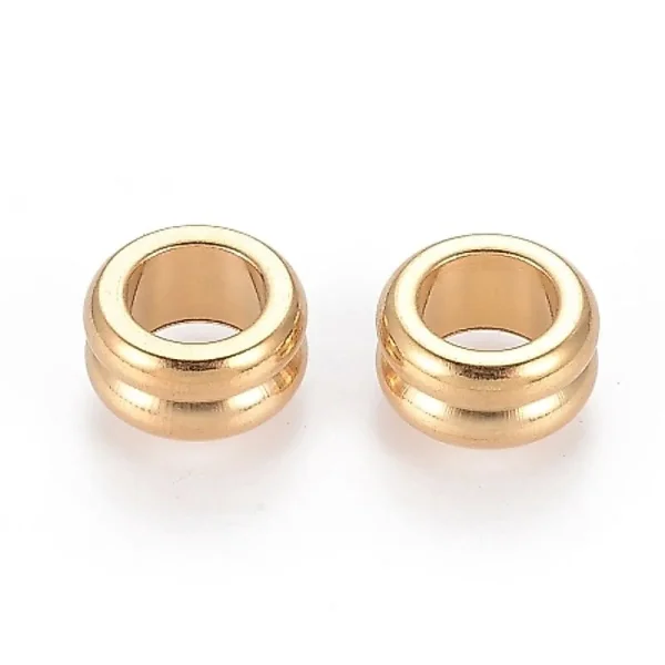 304 stainless steel column groove beads diameter 10mm