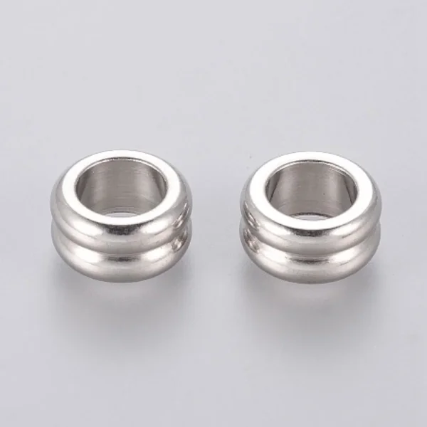 304 stainless steel column groove beads diameter 10mm