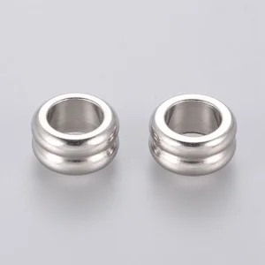 304 stainless steel column groove beads diameter 10mm