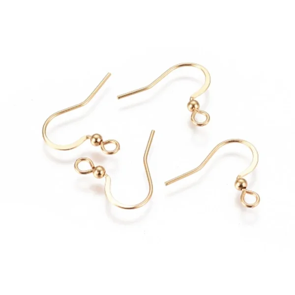 304 stainless steel french earring hooks | anting kawat stainless hypoallergenic
