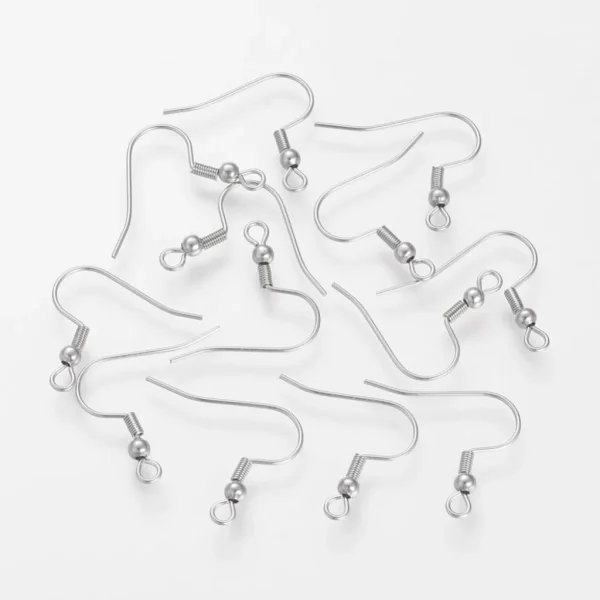 304 stainless steel wire earrings hooks hypoallergenic | bahan kaitan anting kuat anti karat