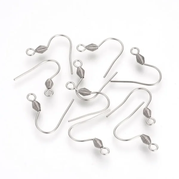 304 stainless steel wire earrings hooks hypoallergenic | bahan kaitan anting kuat anti karat