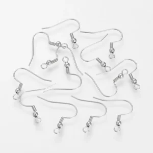 304 stainless steel wire earrings hooks hypoallergenic | bahan kaitan anting kuat anti karat
