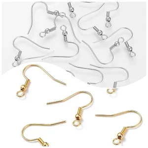 304 stainless steel wire earrings hooks hypoallergenic | bahan kaitan anting kuat anti karat