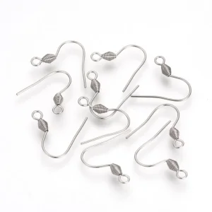 304 stainless steel wire earrings hooks hypoallergenic | bahan kaitan anting kuat anti karat