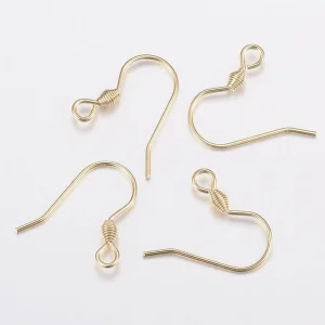 304 stainless steel wire earrings hooks hypoallergenic | bahan kaitan anting kuat anti karat