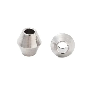 201 stainless steel bicone spacer beads | manik stainless steel
