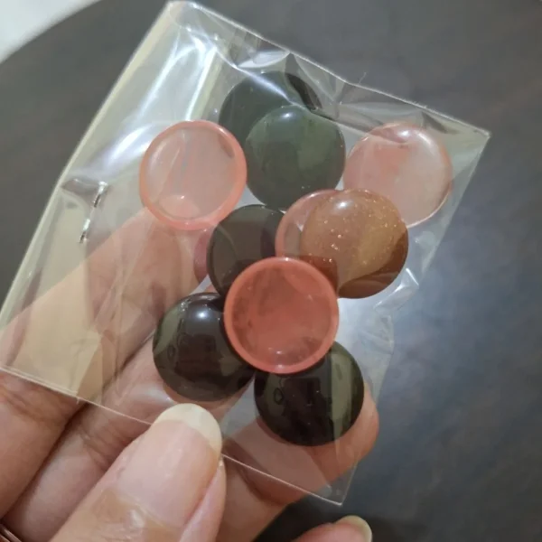 CLEARANCE mix natural synthetic gemstone cabochon