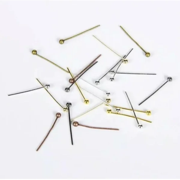 Metal alloy brass ball headpin | pin kepala bulat